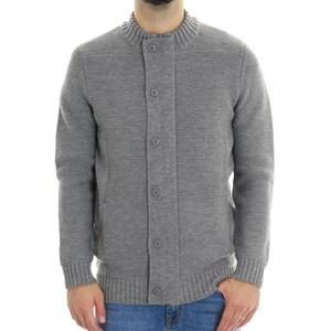 CARDIGAN CON ZIP TAKE TWO GRIGIO